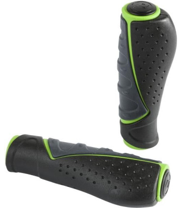 ACCENT Comfort 3D 130mm Handlebar Grips black-green