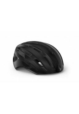 Kask rowerowy MET MILES MIPS, czarny połysk, rozmiar  S/M