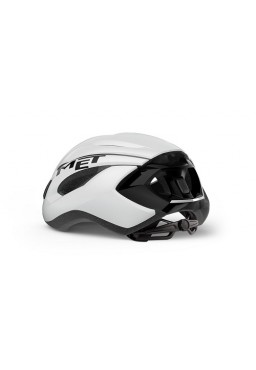 MET STRALE bicycle helmet, white matt gloss, size L