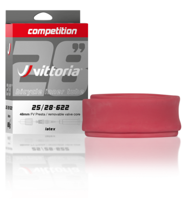 Dętka Vittoria Latex 700 x 19/23C, Presta 48mm RVC