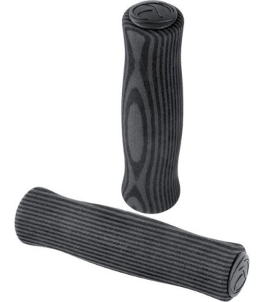 Chwyty Kierownicy ACCENT Lite 130mm czarno-grafitowe