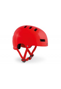 MET YOYO bicycle helmet for kids, red, size M