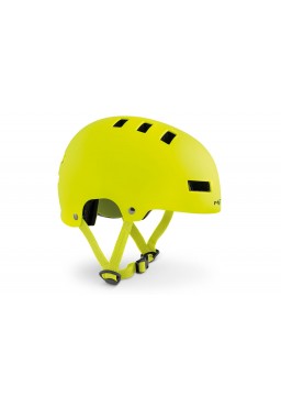 MET YOYO bicycle helmet for kids, fluo yellow, size M