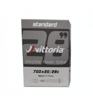 Dętka Vittoria Standard 700 x 20/28c, Presta 60mm RVC