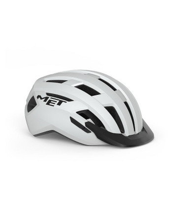 Kask rowerowy MET ALLROAD, biały matowy, rozmiar L