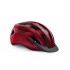 MET ALLROAD bicycle helmet, red mat, size L