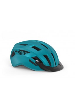 MET ALLROAD bicycle helmet, blue matt, size L