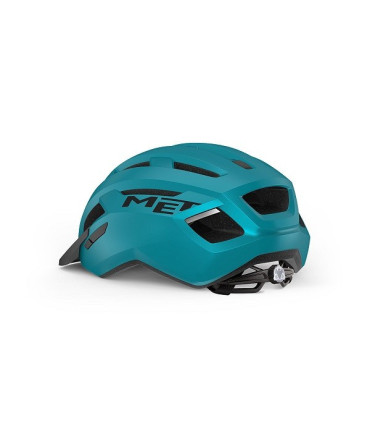 MET ALLROAD bicycle helmet, blue mat, size L