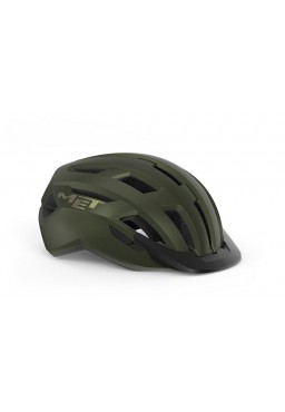 MET ALLROAD bicycle helmet, olive matt, size L