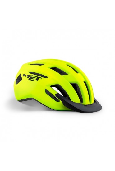 MET ALLROAD bicycle helmet, yellow mat, size L