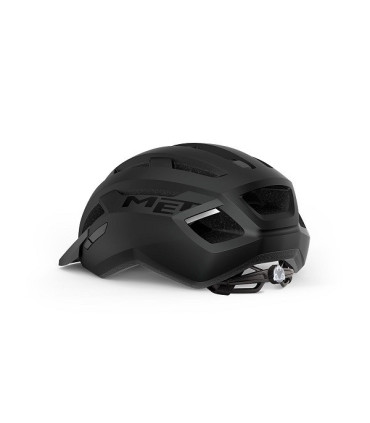 MET ALLROAD bicycle helmet, black mat, size L