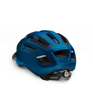 MET ALLROAD bicycle helmet, blue mat, size L