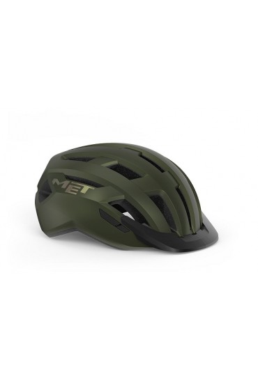 MET ALLROAD bicycle helmet, olive mat, size L