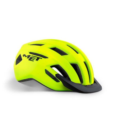 MET ALLROAD bicycle helmet, yellow mat, size L