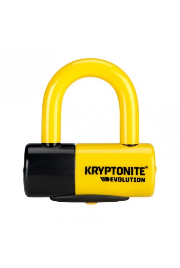Zapięcie KRYPTONITE Blokada tarczy hamulcowej EVOLUTION SERIES 4 DISC LOCK 4.8x5.4cm Żółte