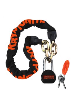KRYPTONITE Keeper Integrated Chain & Moly with padlock , length 100cm