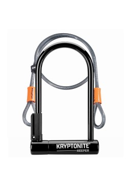 KRYPTONITE KEEPER STD clasp + KRYPTOFLEX 100 mm / 120 cord with handle