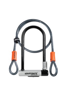 KRYPTONITE KRYPTOLOK STD clasp + KRYPTOFLEX 100 mm / 120 cord with handle