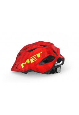 Kask rowerowy dla dzieci MET CRACKERJACK, czerwony, rozmiar unismall