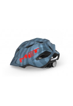 MET CRACKERJACK kids bicycle helmet, blue, size unismall