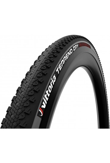 Vittoria Gravel Terreno Dry 700x35C Bicycle Tyre, Black