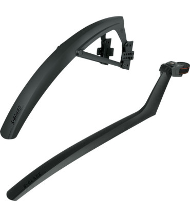 SKS Velo 42 Urban 28" 700C Mudguard Set Black, 42 mm