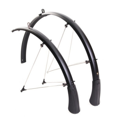 SKS Hightrek 2.0 Mudgard Set 26-28'' Front and Rear Fender Black