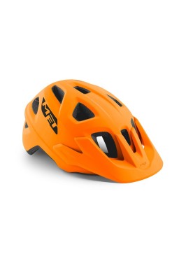 Kask rowerowy MET ECHO, pomarańczowy matowy, rozmiar L