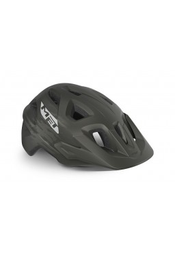 Kask rowerowy MET ECHO, szary matowy, rozmiar M