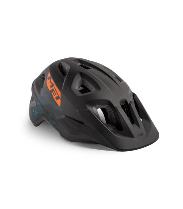 Kask rowerowy dla dzieci MET CRACKERJACK, czarno-czerwony, rozmiar unismall