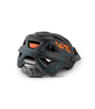 Kask rowerowy dla dzieci MET CRACKERJACK, czarno-czerwony, rozmiar unismall