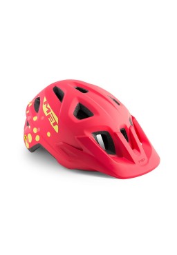 Kask rowerowy dla dzieci MET ELDAR MIPS, różowy matowy, rozmiar unismall