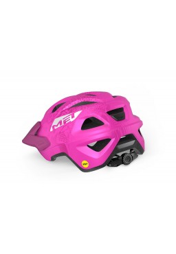 MET ELDAR MIPS kids bicycle helmet, pink violet matt, size unismall