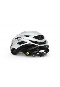 MET ESTRO MIPS bicycle helmet, white gloss, size L