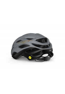 Kask rowerowy MET ESTRO MIPS, szary połysk, rozmiar L