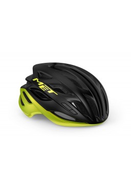 MET ESTRO MIPS bicycle helmet, yellow black gloss, size L