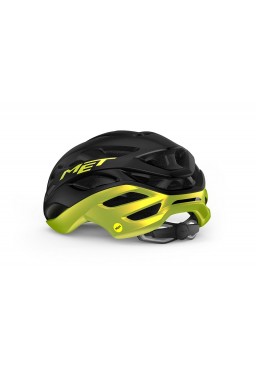 MET ESTRO MIPS bicycle helmet, yellow black gloss, size L