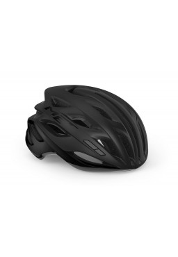 Kask rowerowy MET ESTRO MIPS, czarny połysk, rozmiar M