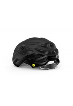 Kask rowerowy MET ESTRO MIPS, czarny połysk, rozmiar M