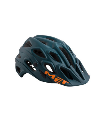 MET LUPO bicycle helmet, red black, size L