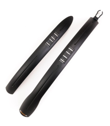 SKS Beavertail 26-28 '' Front and  Rear Black Mudguard Set