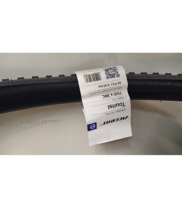 Accent Spirit 700 x 38C Black Bicycle Tire