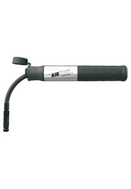 SKS Airflex Explorer Silver Bike Pump with a pull-out hose