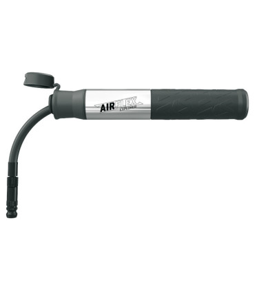 SKS Airflex Explorer Silver Bike Pump with a pull-out hose