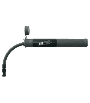 SKS Airflex Explorer Silver Bike Pump with a pull-out hose