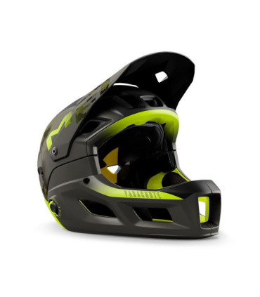 Kask rowerowy MET PARACHUTE MCR MIPS, czarno-zielony, rozmiar L