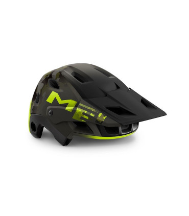 Kask rowerowy MET PARACHUTE MCR MIPS, czarno-zielony, rozmiar L