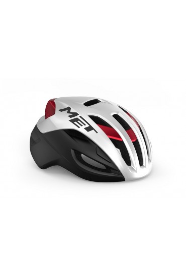 Duwen maximaliseren badge MET RIVALE II MIPS bicycle helmet, white black red, size M