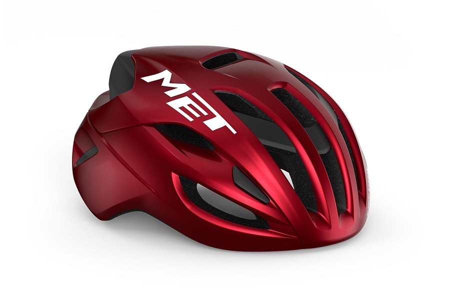 MET RIVALE II MIPS bicycle helmet, red, size M