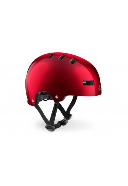 Bluegrass SUPER BOLD bicycle helmet, red glossy, size M